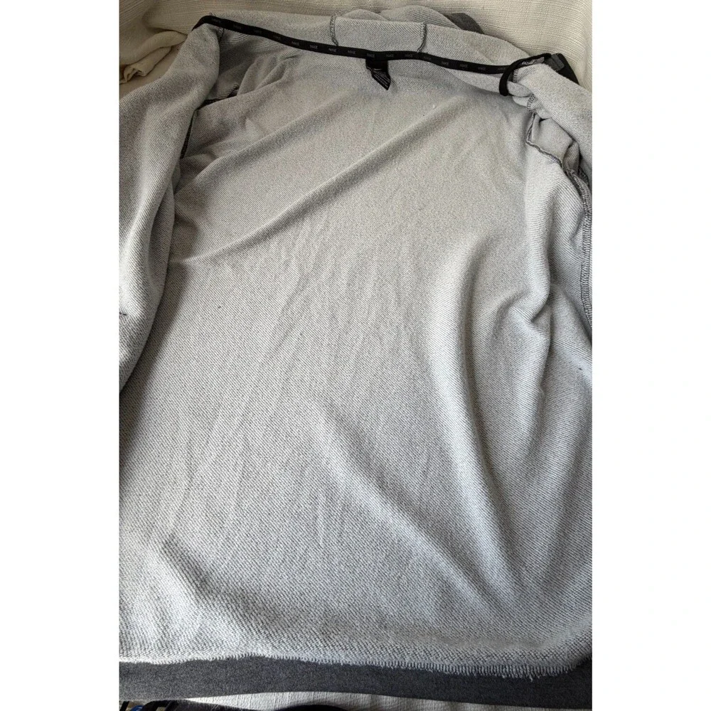 Nike Dri-FIT Full Zip Hoodie Gray Men's 3XLT Tall Sweatshirt Athletic Jacket